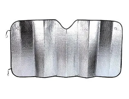 Customized Cheap Sun Shade PE Air Bubble Coated Aluminum Film Folding Sunshades Car Front Sunshades Auto Accessories