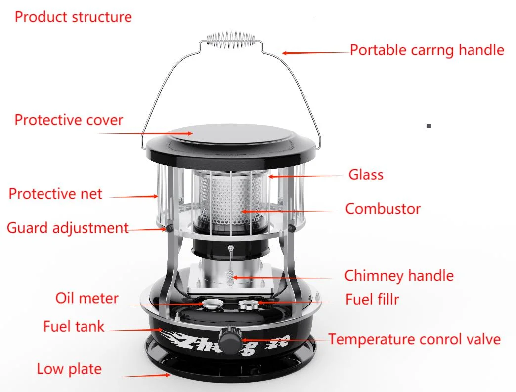 Portable Outdoor Camping Multi-Functional Outdoor Patio Gas Heater Gas Fireplace Heater