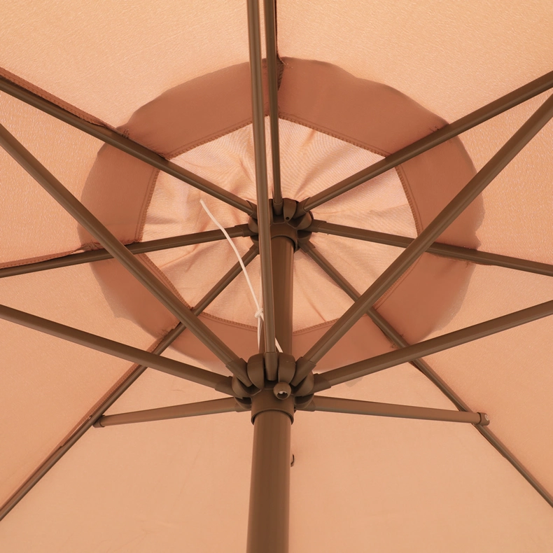 6&prime; Tilt PVC Coated Umbrella Beach Poolside Parasol Patio Umbrella