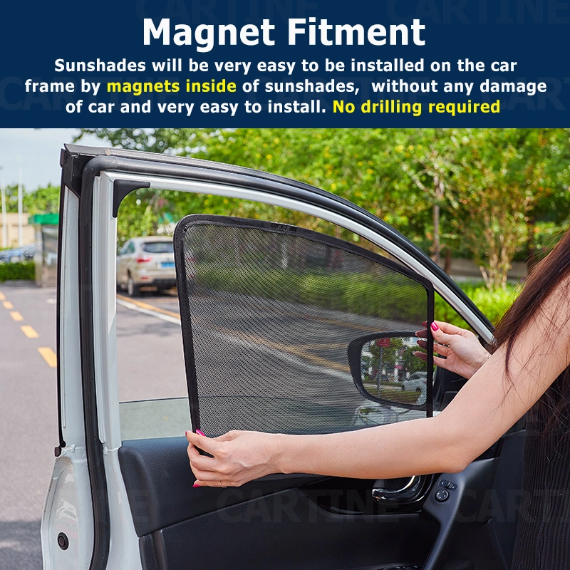 Custom Fit Magnetic Car Sunshade 4PCS Side Sunshades