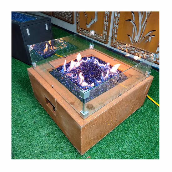 High Quality Patio Heater Outdoor Gas Real Flame Heater Firepit