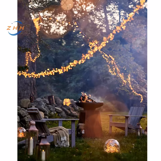 Corten Steel Square Shape Decoration Outdoor Gas Fire Pit
