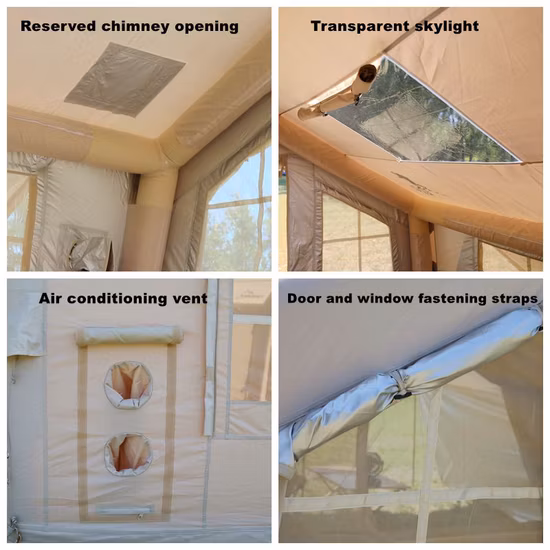 Air Tight Inflatable Caravan Camper Awning Canopy Camping Tent Air Awning for Caravan