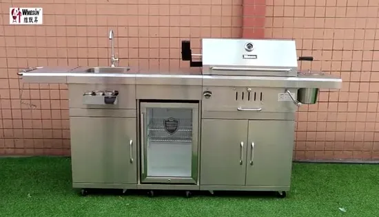 High Quality Pellet Pizza Oven Stainless Steel 430 Built-in Charcoal Barbecue Grill Pellet