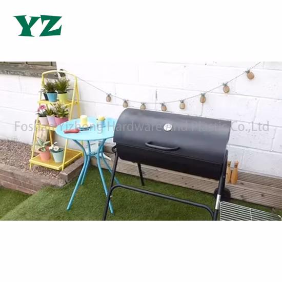 Cylinder Oil Drum Outdoor Cooking Charcoal Barrel Braai Barbeque BBQ Grill