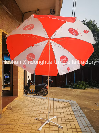 48inch Coca-Cola Outdoor Promotional Advertising Sun Umbrella Parasol with Tilt (BU-0048WT)