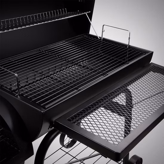 F02 Keyo New Model Black Luxury Heavy Duty German American Outdoor Garden Patio Trolley Charcoal BBQ Grills